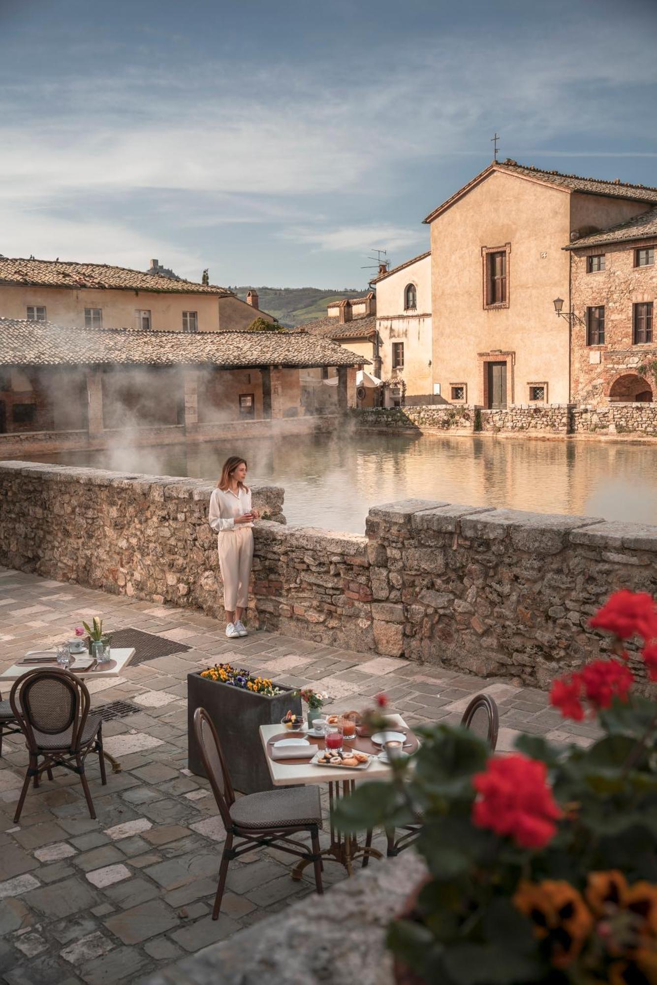 Albergo Le Terme Bagno Vignoni Kültér fotó