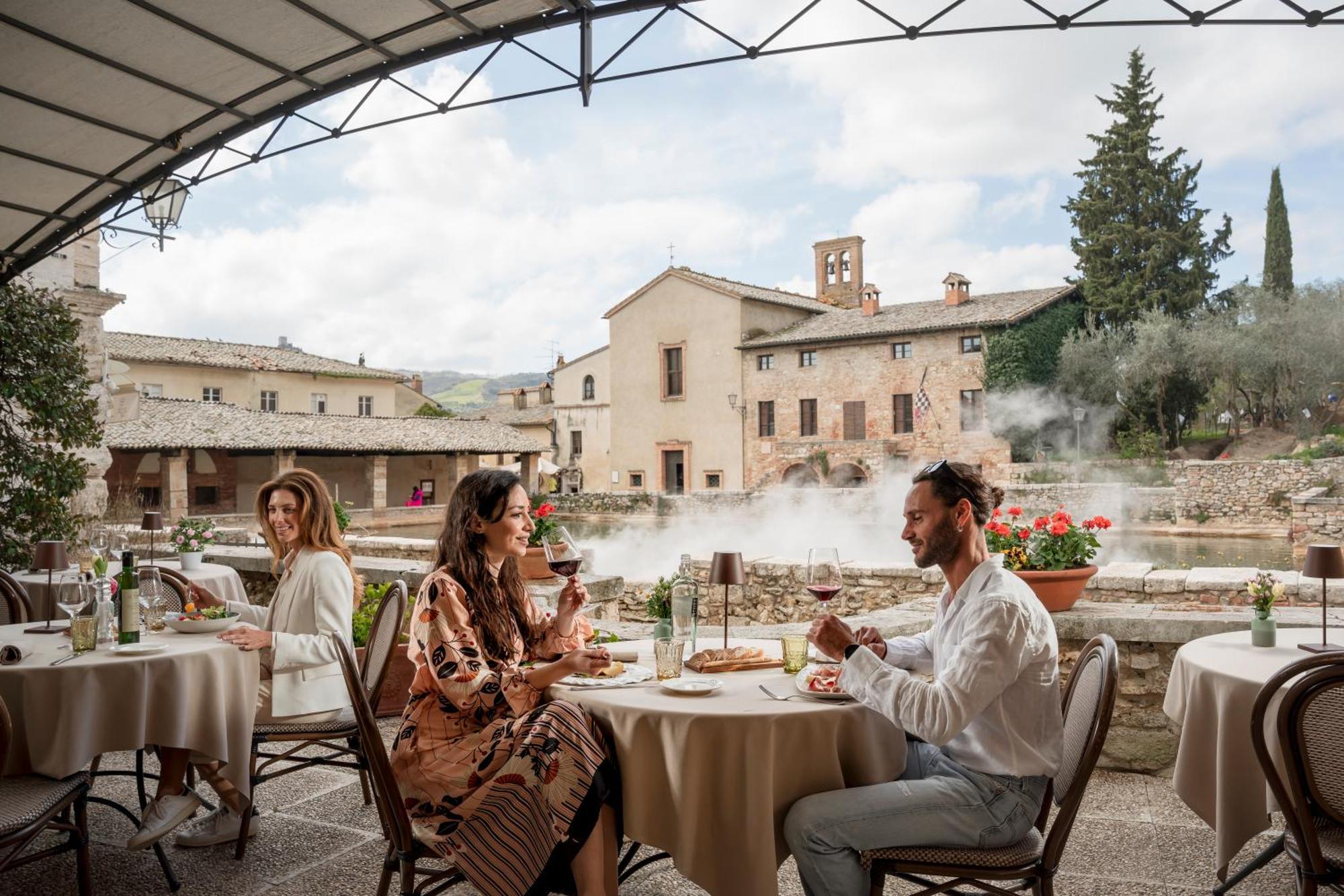 Albergo Le Terme Bagno Vignoni Kültér fotó