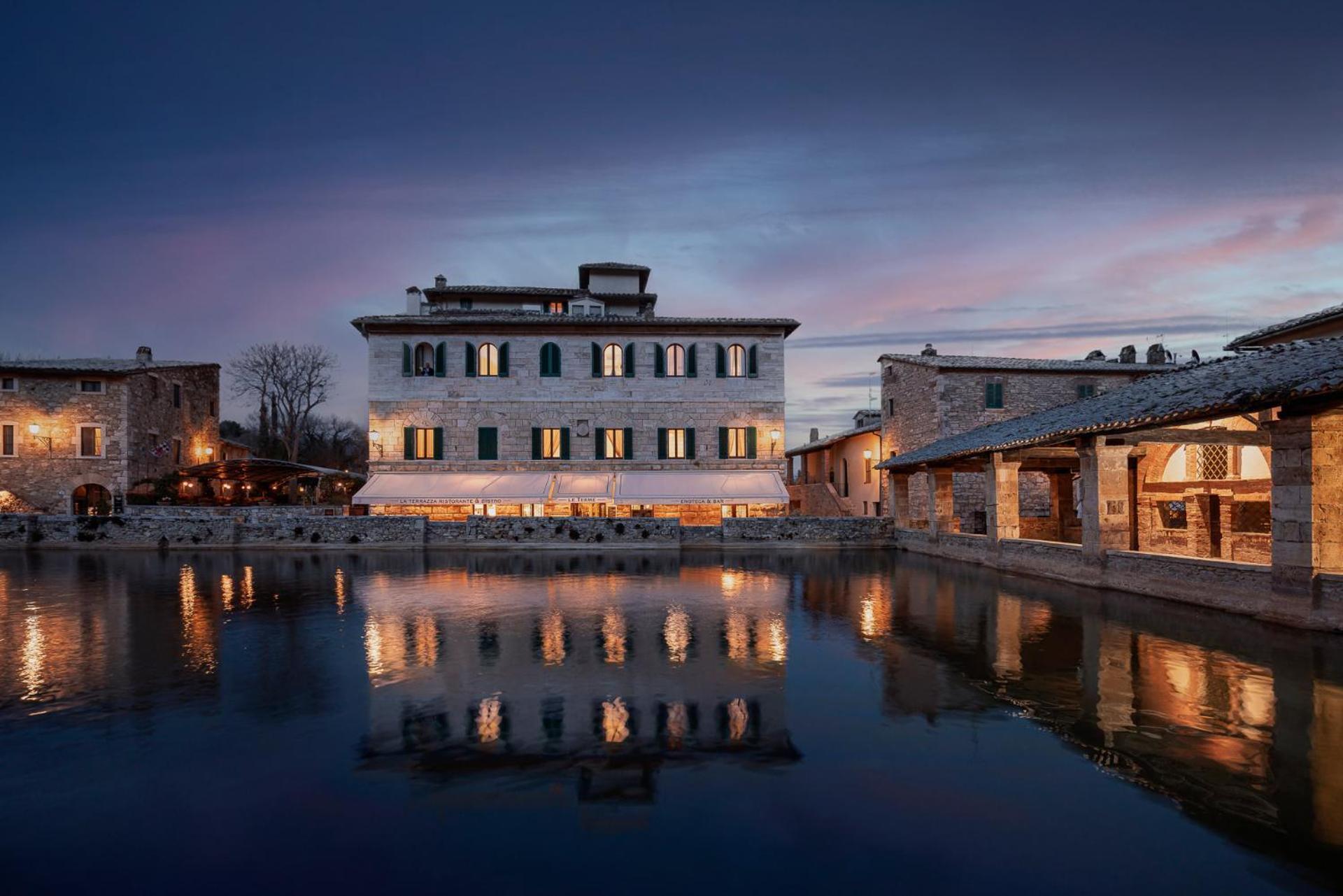 Albergo Le Terme Bagno Vignoni Kültér fotó